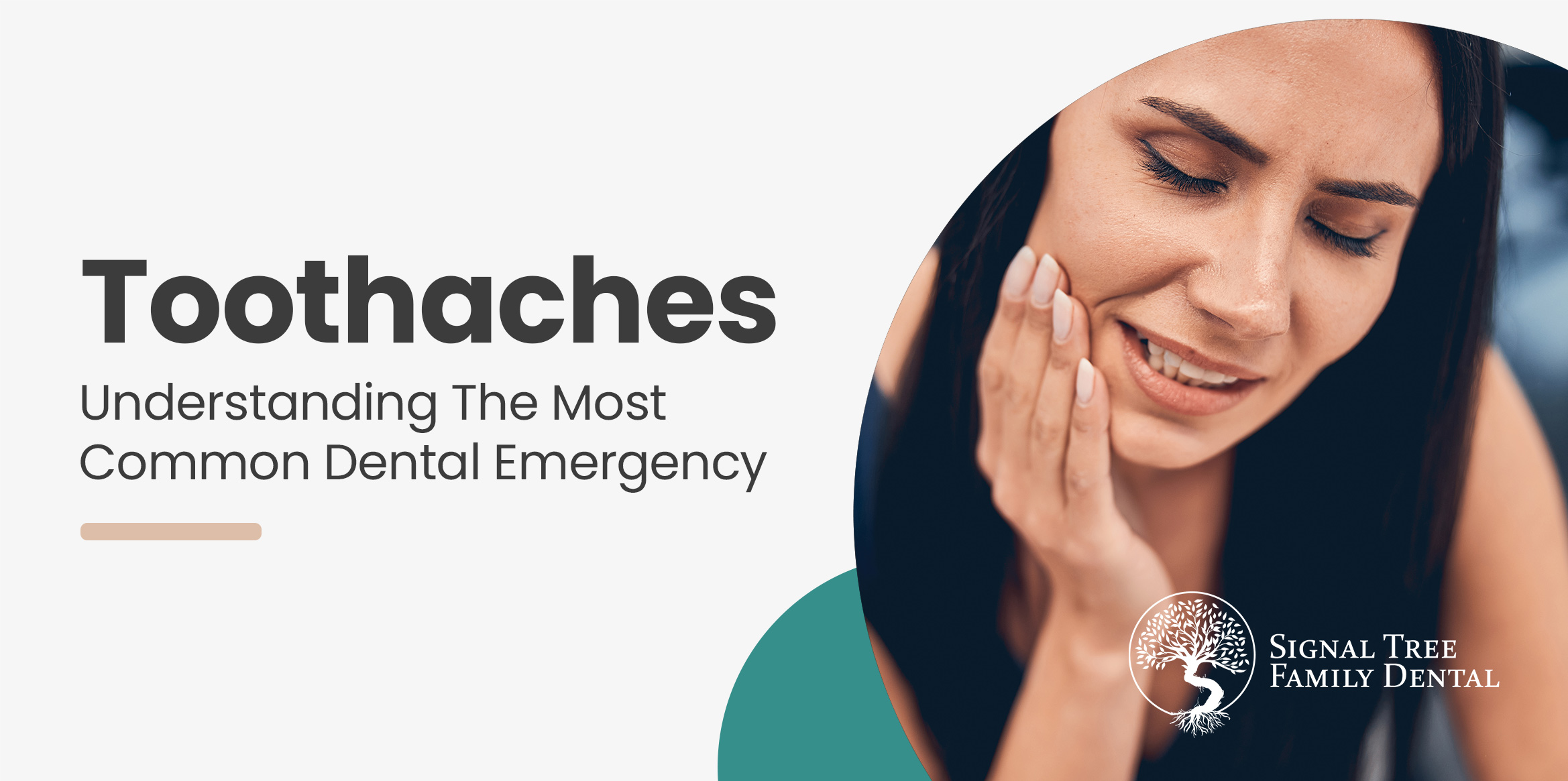 Toothaches are the most common dental emergency